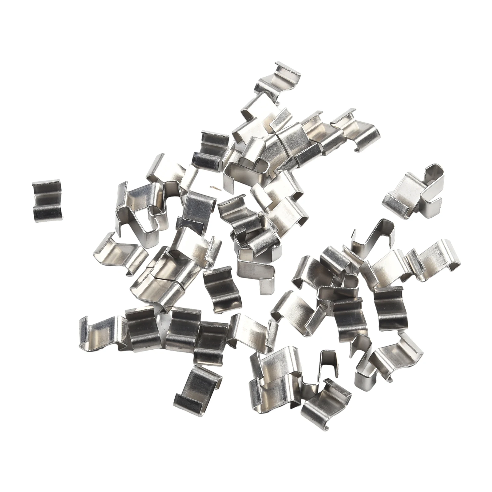 Z Clips for Greenhouse Glass Panels Compatible with Standard Aluminum Greenhouse Construction and Repair Needs