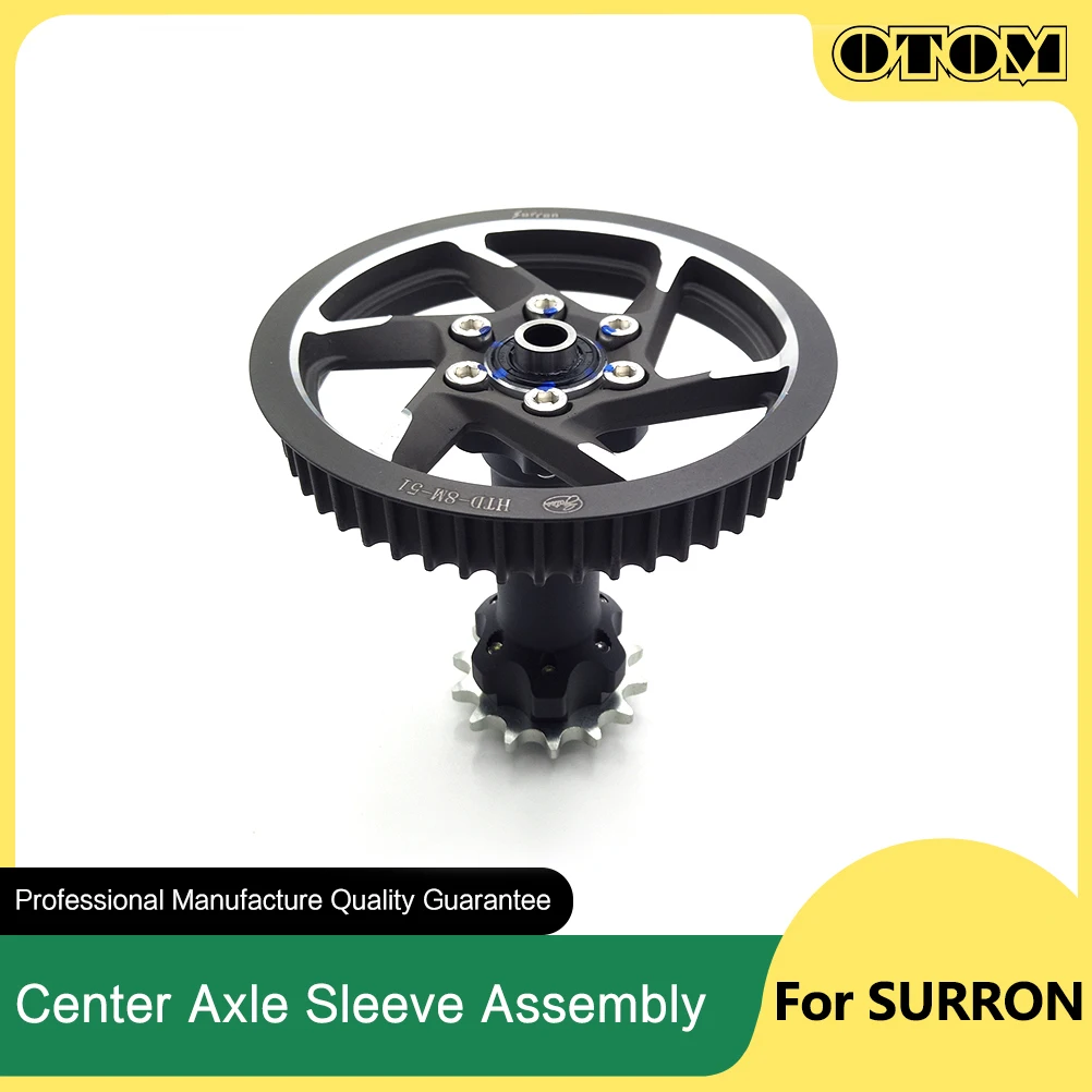 

Motorbike Motorcycle Axis Set Center Axle Sleeve Assembly Transmission Shaft Wheel Hub For SURRON Light Bee Electric Off Road