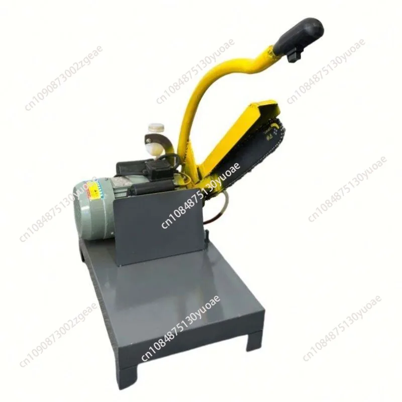 Efficient Horizontal Wood Cutting Machine Farm Chainsaw Sawlog Cutting Machine with Motor for Wood Branch Cutting