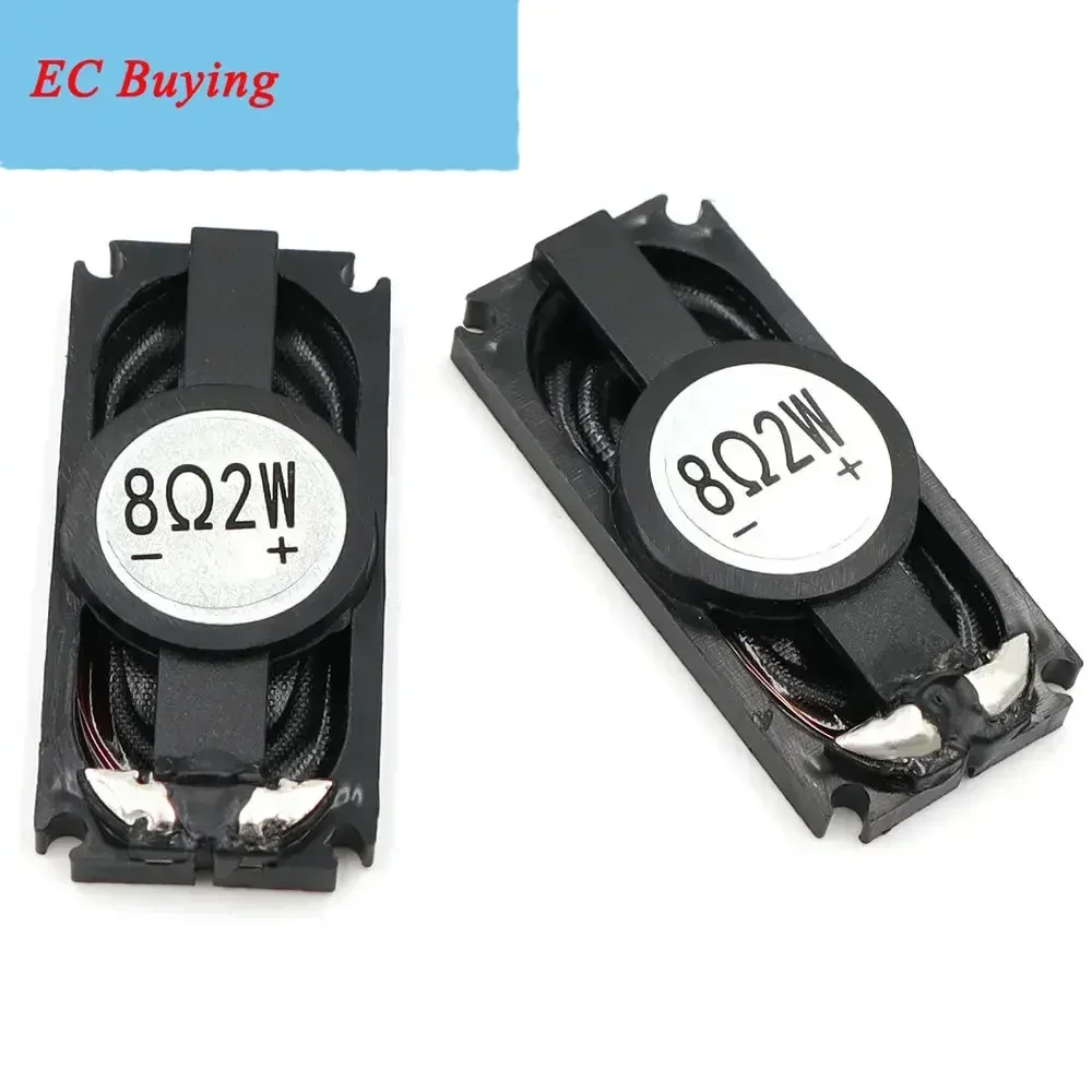 2 قطعة/الوحدة 1635 2 واط 8R دفتر المتكلم القرن 3516 بصوت عال المتكلم 8 أوم 2 واط 8Ohm 1 واط 35*16 مللي متر سمك 5.2 مللي متر 35*16*5.5 مللي متر