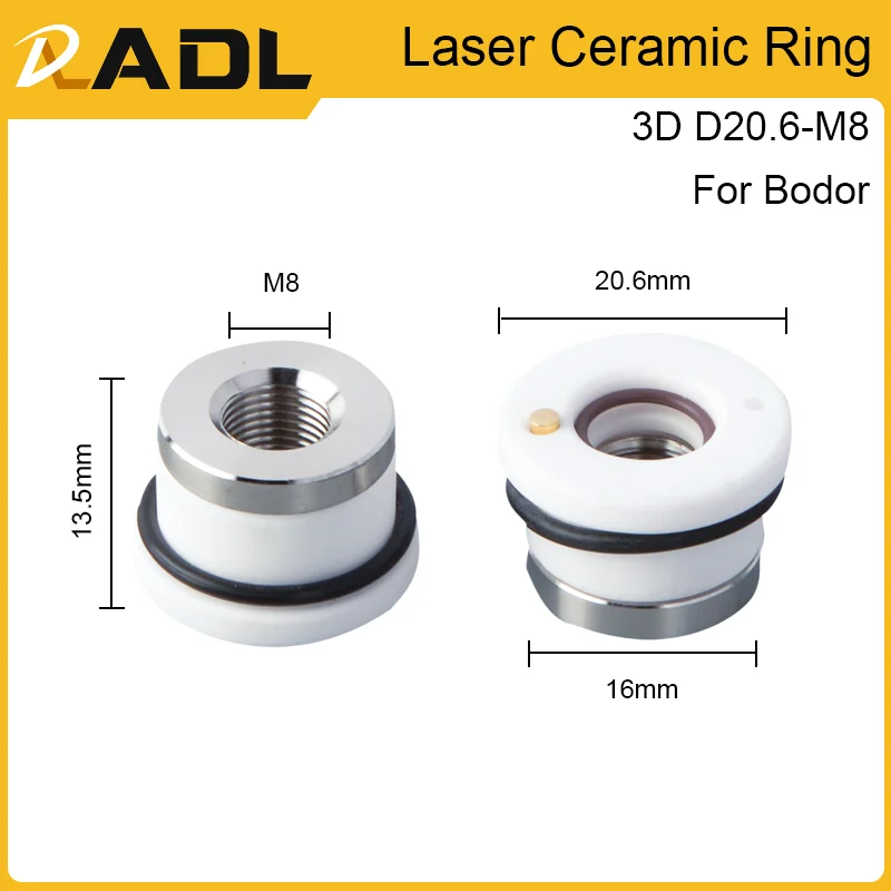 ADL Laser Ceramic Ring Nozzles Holder D32/28/31 TONY Bodor for Fiber Laser Cutting Welding Machine