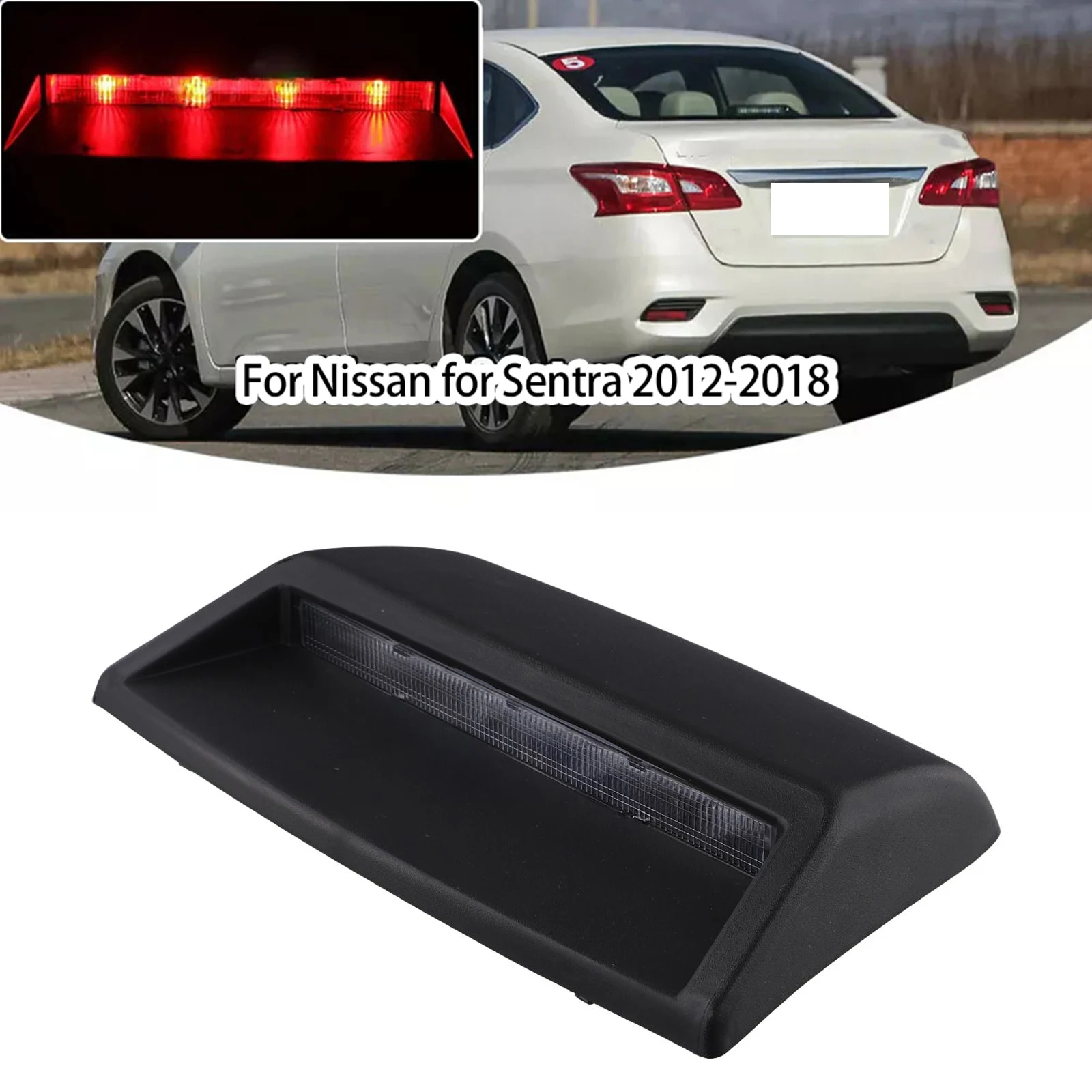 Car Manual Measurem Brake Stop Light Lamp For Nissan For Sentra 2012-2018 ABS Manual Measurement Data May Have Slight Deviations