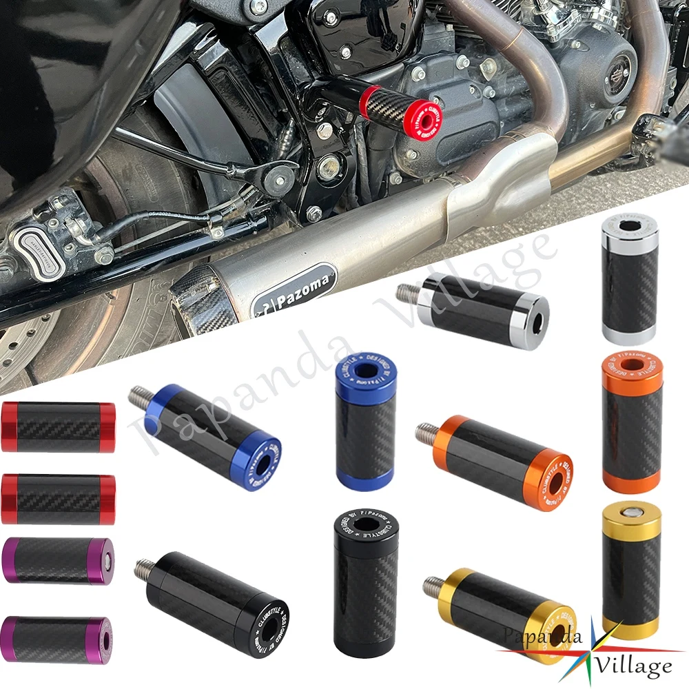 

Алюминий Pazoma с ЧПУ и инкрустацией из углеродного волокна, слайдер Chachos для Harley, защитные дуги/сумки, ползунки для рамы, ползунки для защиты от ударов