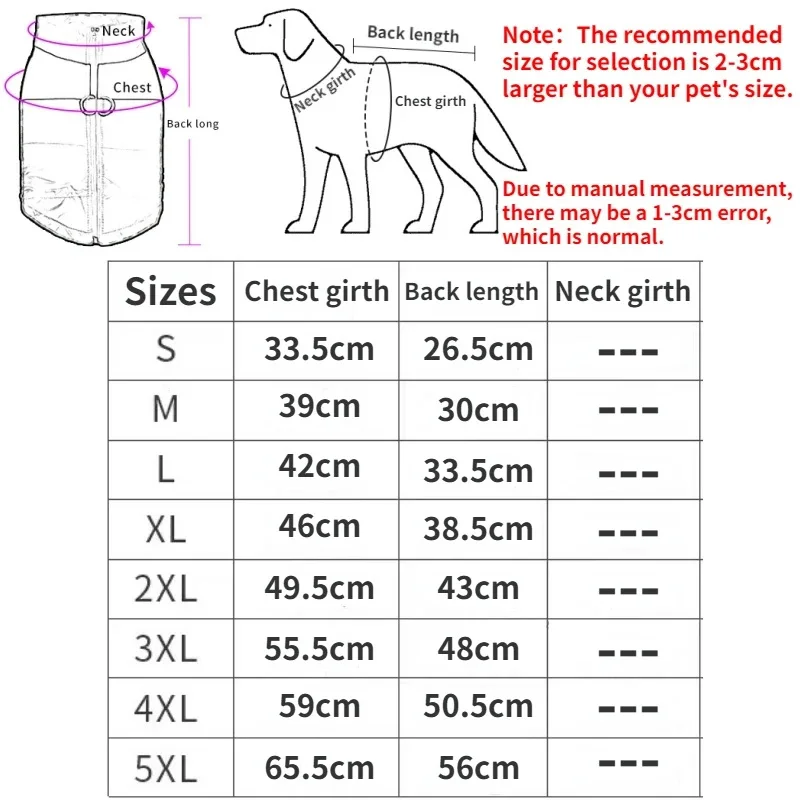 Waterproof Warm Dog Clothes Coat Winter Vest Padded Zipper Jacket Dog Clothing For Small Medium Big Dogs Outfit 2025 New Model - Image 2
