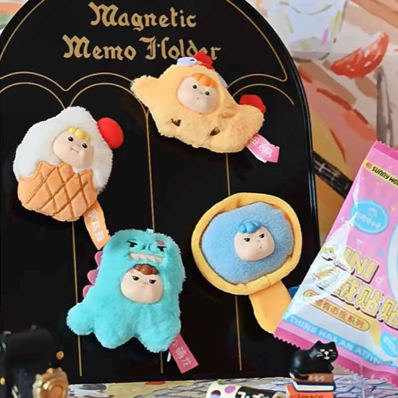 Bestie Lamb Mini Tutto ha un'attitudine Scatola cieca Adesivi creativi per frigorifero in peluche Decorazioni per la casa Scatola misteriosa Regali a sorpresa