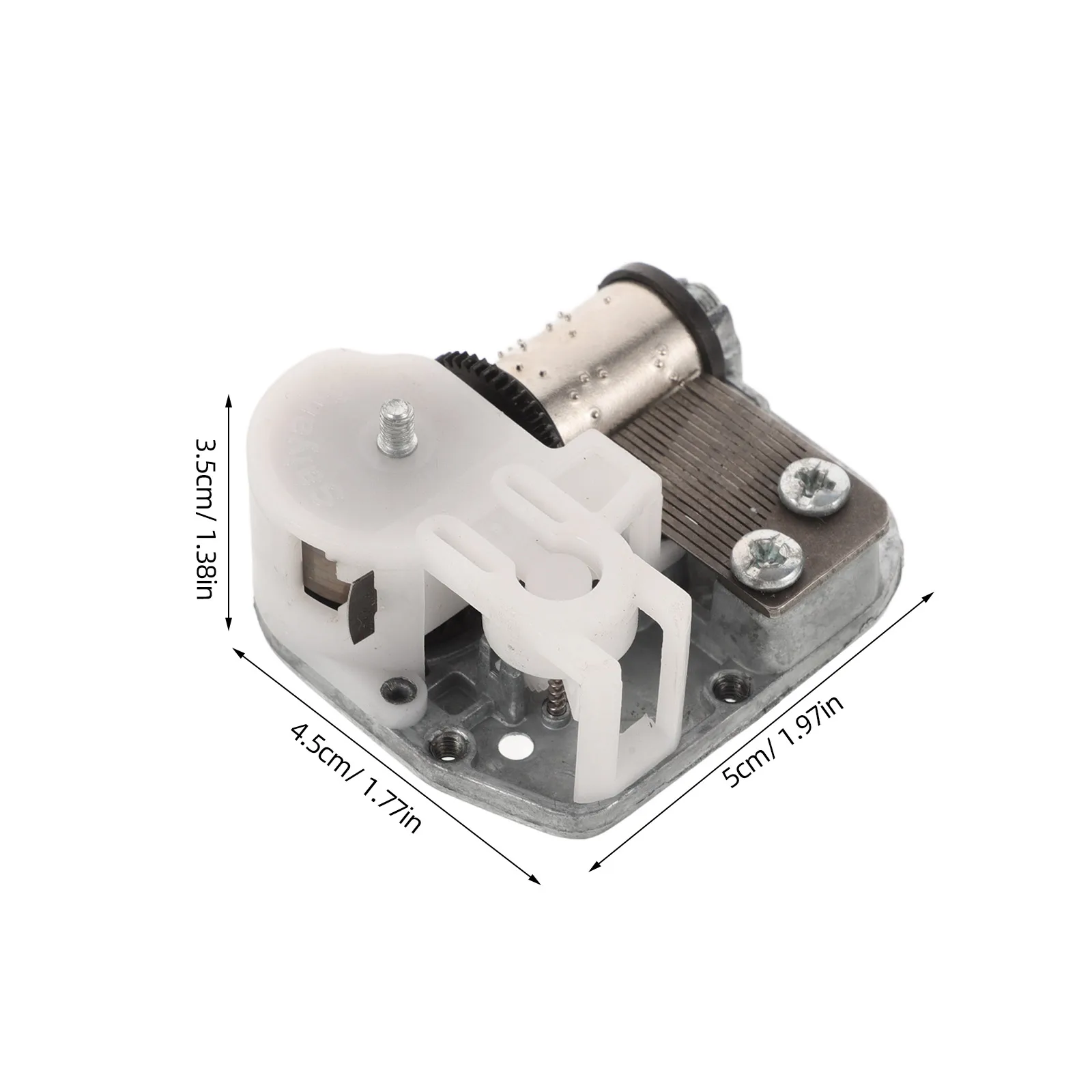 Wind Up Music Box Mechanism Diy Replacement Accessory Continuous Melody No Manual Effort Enhanced Sound Quality Pause