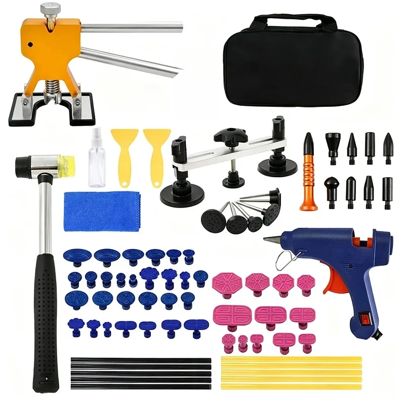 Suction and extraction repair tool Hail pit without scratches Paint-free drawing Sheet metal repair instrument Dent tool