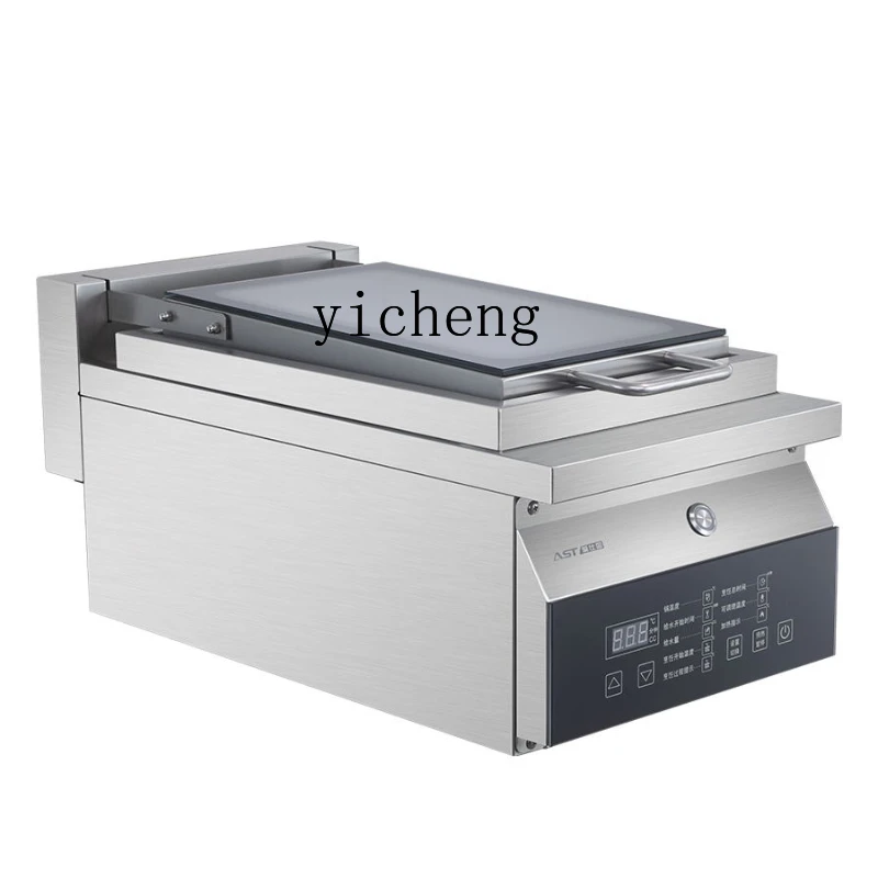 

ZK Automatic Fried Dumpling Machine Commercial Fried Dumpling Machine Cast Iron Pot Stove Intelligent Frying Pan