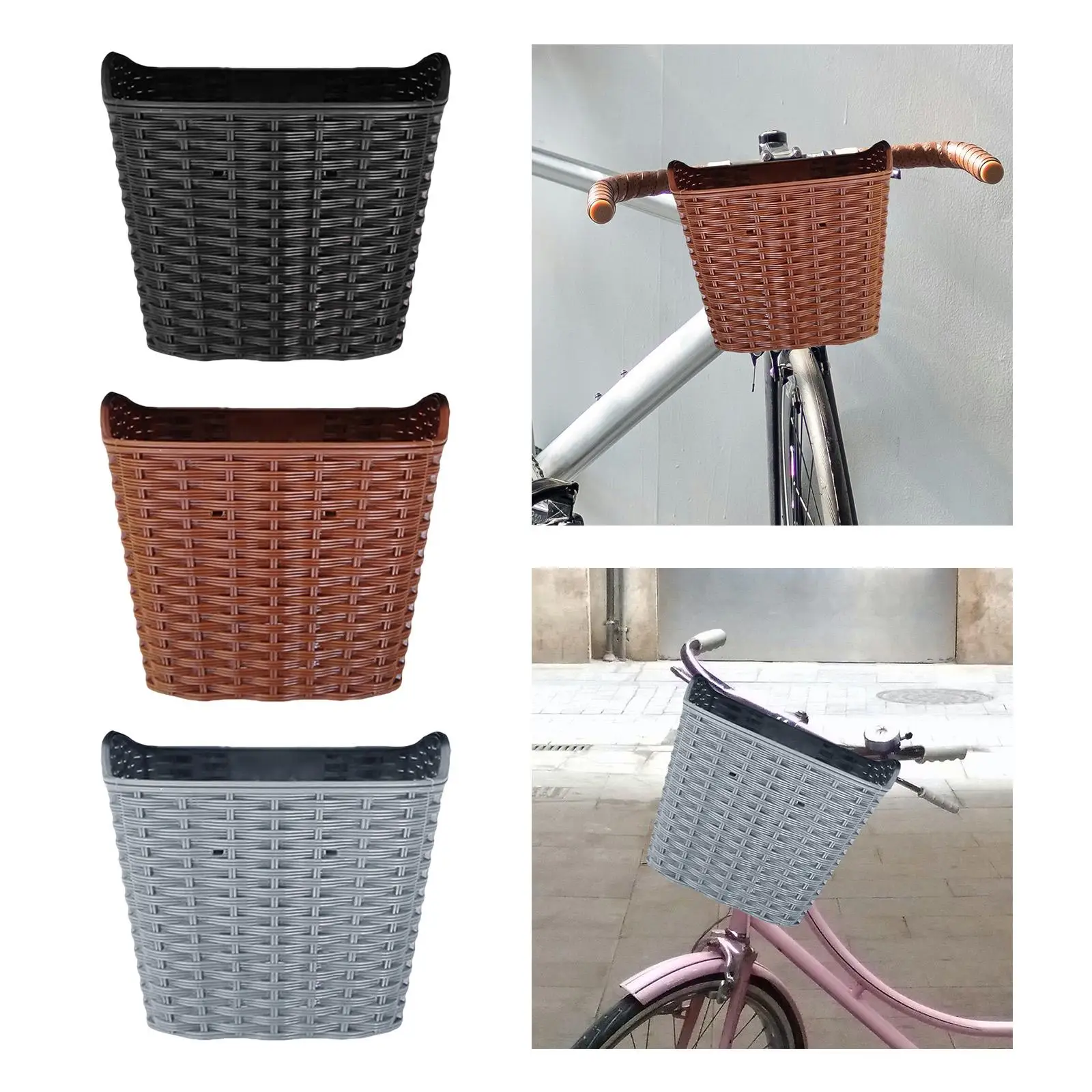 

Корзина на передний руль велосипеда для украшения велосипеда, аксессуары для велоспорта