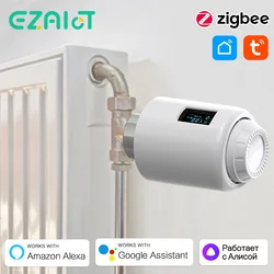 Tuya zigbe3.0 TRV valvola attuatore radiatore Smart WiFi termostato programmabile supporto regolatore di temperatura Alexa Google Home