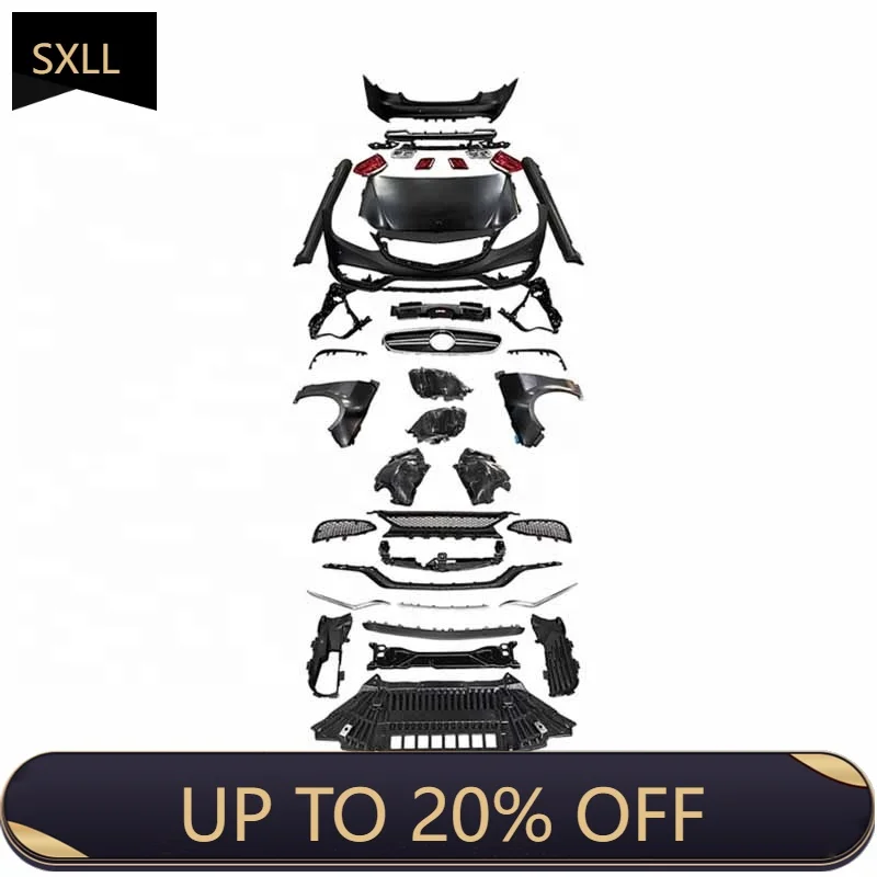 

E-Class W212 2010-2013 2014 Old to New Headlights Headlights Body Kit Front Bumper Rear Bumper Grille