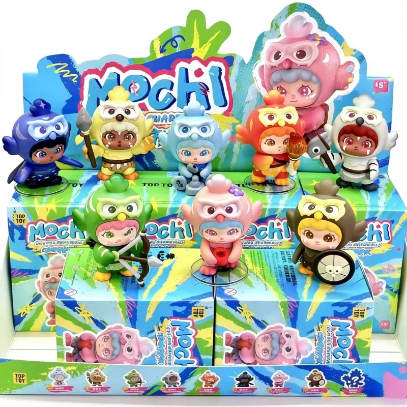 

New Original TOPTOY Mochi Blind Box GUGU Guardian Team Series Mystery Box Anime Figure Cute Pendant Collection Birthday Gift