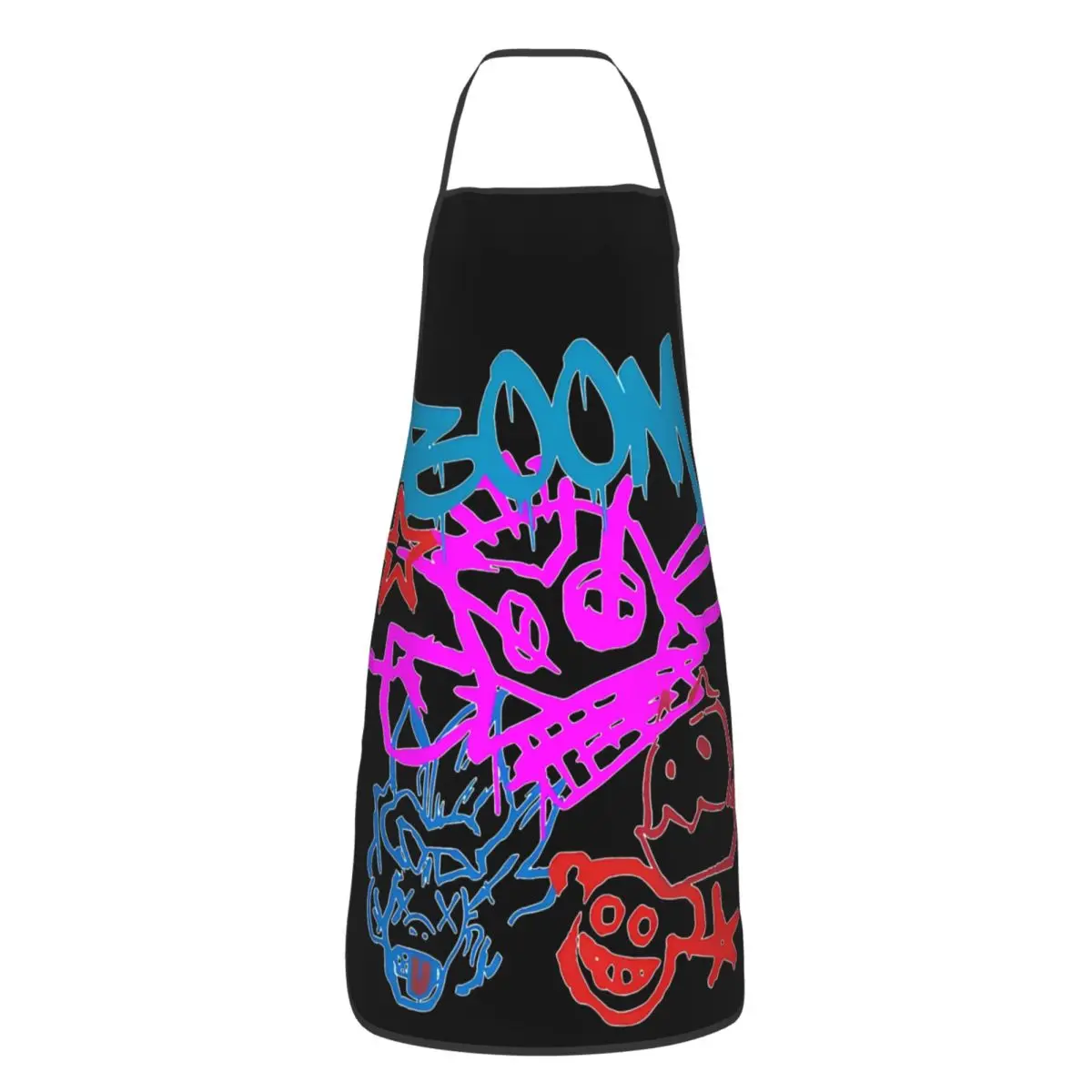 Jinx Monkey Arcane Apron Unisex Printed Cafe Bibs League Battle Game Legends Polyester Household Cleaning Tablier