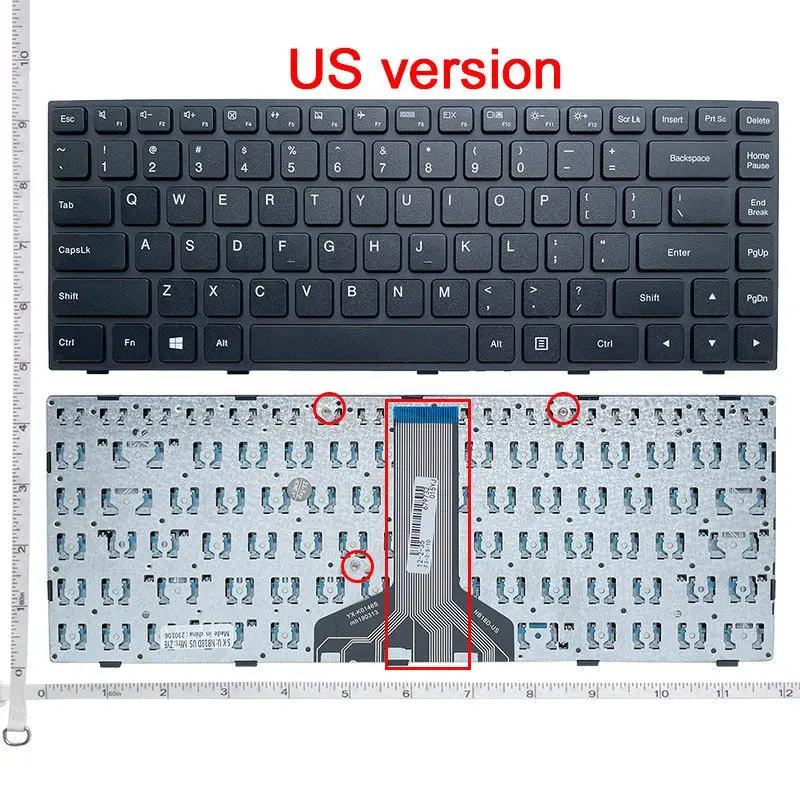 NEW US/SP Laptop keyboard FOR LENOVO ideapad 100-14 100-14IBY 100-14IBD English US keyboard