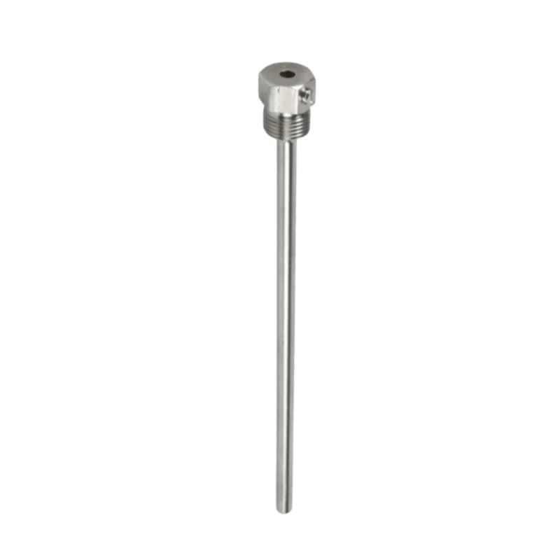 9121040000 Brass Thermowell 50mm Immersion Length Temperature Sensor Protection Pipe Installation HVAC