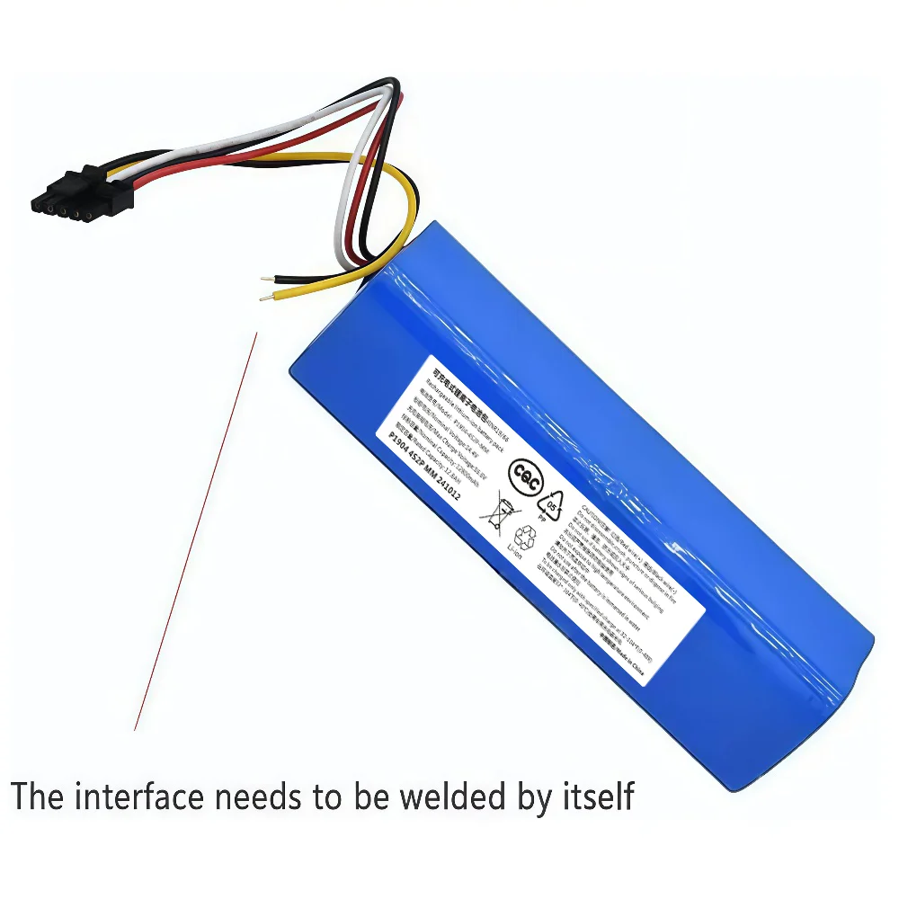

14.4V 12800mAh Li-ion Battery Pack for CECOTEC Conga 4090/4490/4690/4590 Mopping Robot Netease NIT.