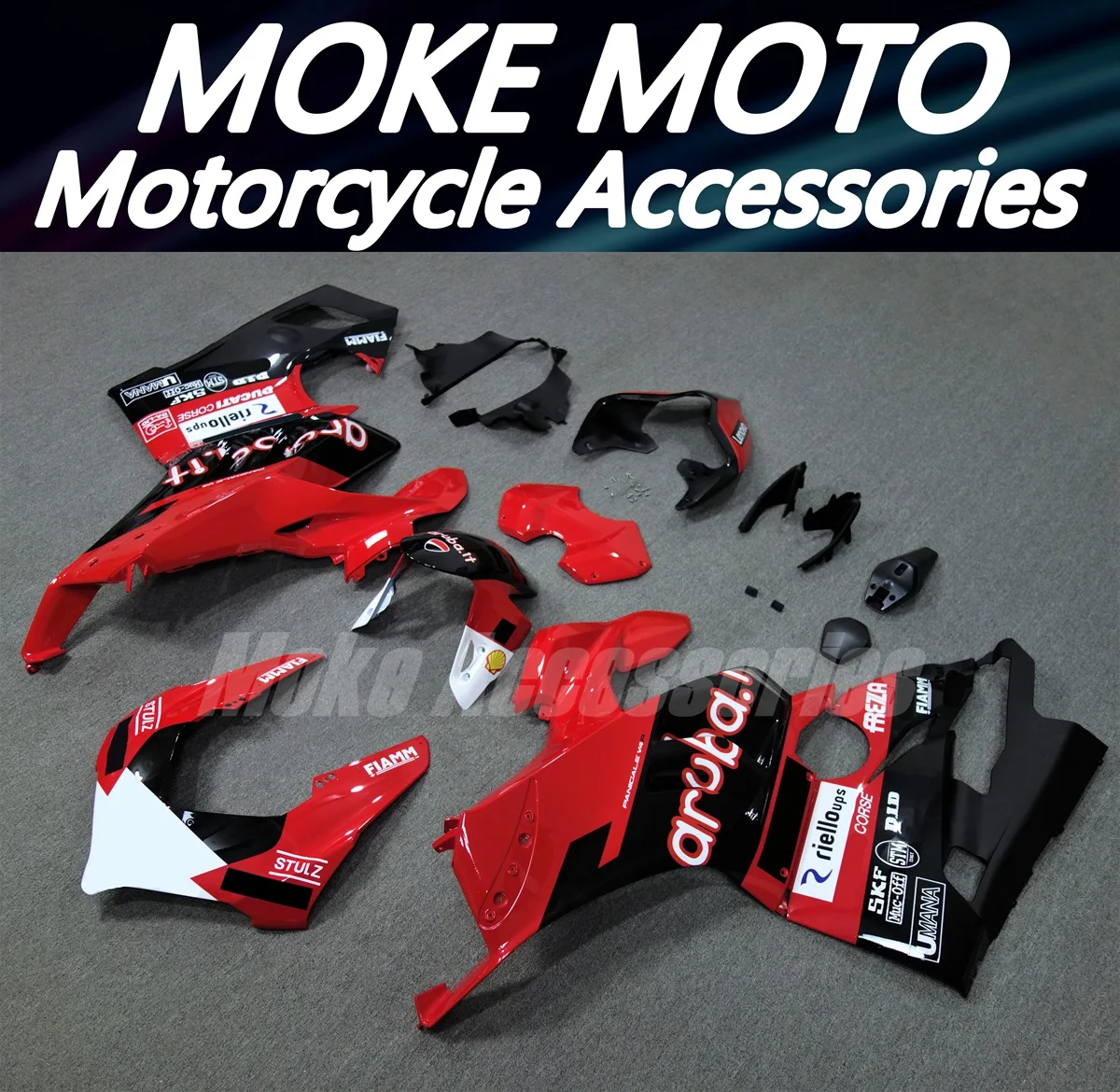 Fairings Kit Fit For Panigale v4s v4r 2020 2021 Bodywork Set 20 21 Abs High Quality Injection Black Red White