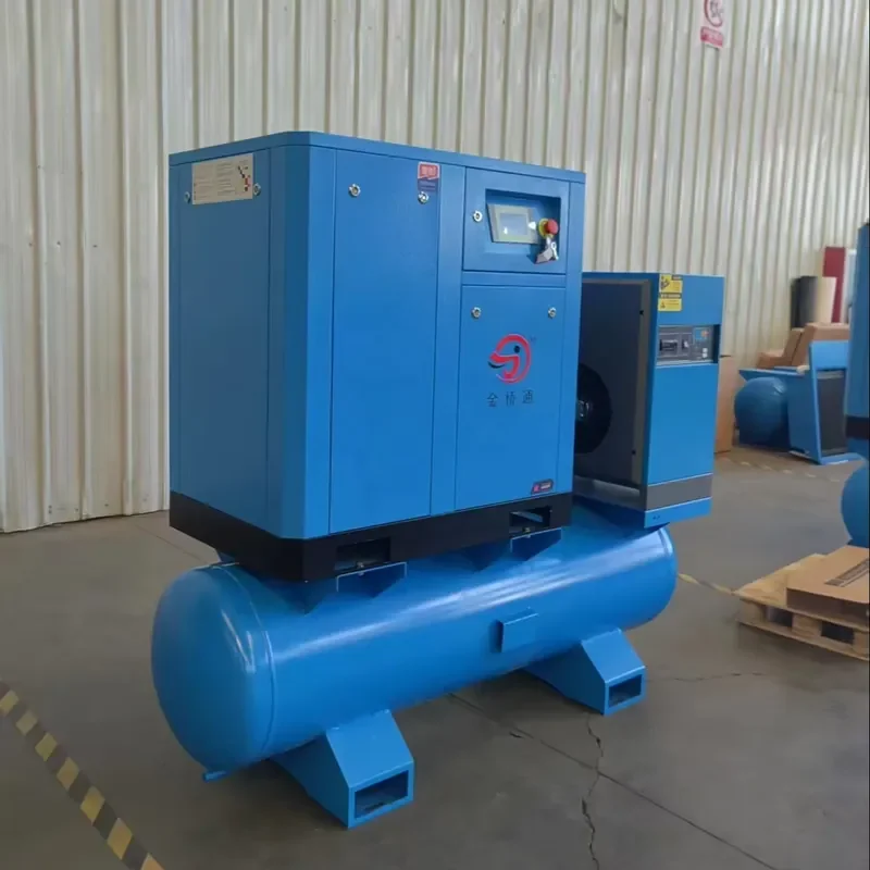 3-380V 4-in-1 Combination Model Air Compressor 22Kw 16KG Permanent Magnet Variable Frequency Screw Air Compressor With 340L