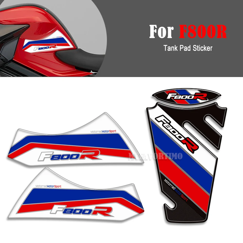 

New For BMW F800R F 800 R 800R 3D Motorcycle Tankpad Fuel Oil Tank Pad Protector Stickers Decal