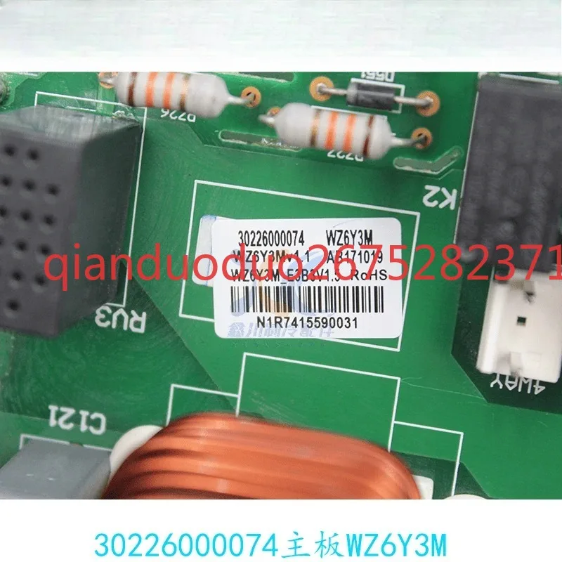 

Подходит для инверторной платы GRZW6Y-A5, основной платы 30226000074 WZ6Y3M.