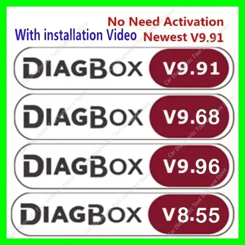 Car Diagnostic Tool Software Download Diagbox V9.96 Lexia-3 V9.96 PP2000 V48/V25 V7.83 V9.91 V8.55 Vehicle Diagnosis for Automot