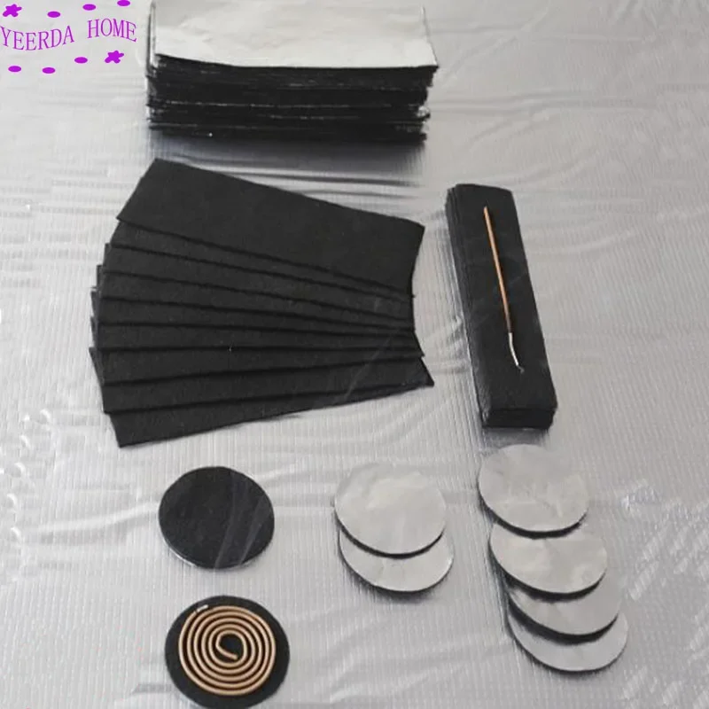 Коробка для благовоний, огнестойкий хлопок, подушечка для благовоний, ткань для курильницы, высокотемпературный огнестойкий хлопок, можно разрезать