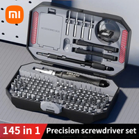 Xiaomi DELIXI 145-in-1 Screwdriver Set Precision Magnetic Screw Driver Bits Wireless Hand Screw Driver Repair Power Tools Set