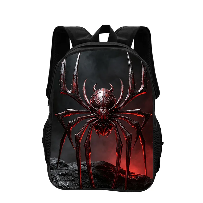 Spider Backpack for Child Light Weight Child Fashion Student Knapsack Best Gift School Large Capacity Backpack Multi-function