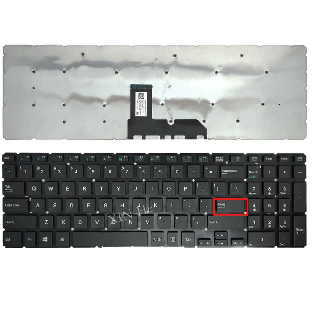 

US Laptop Keyboard for CASPER F600 Haier M51-B 0KN1-0A1Us13 9Z.NCTSU.601 NSK-VB6SU US layout Black