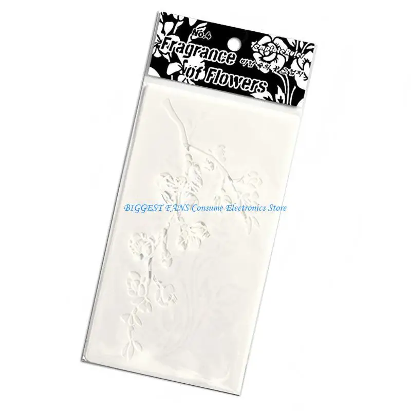 

4 Pcs Flowers Stencils for Painting Journal Stencils Flower Decorative Template