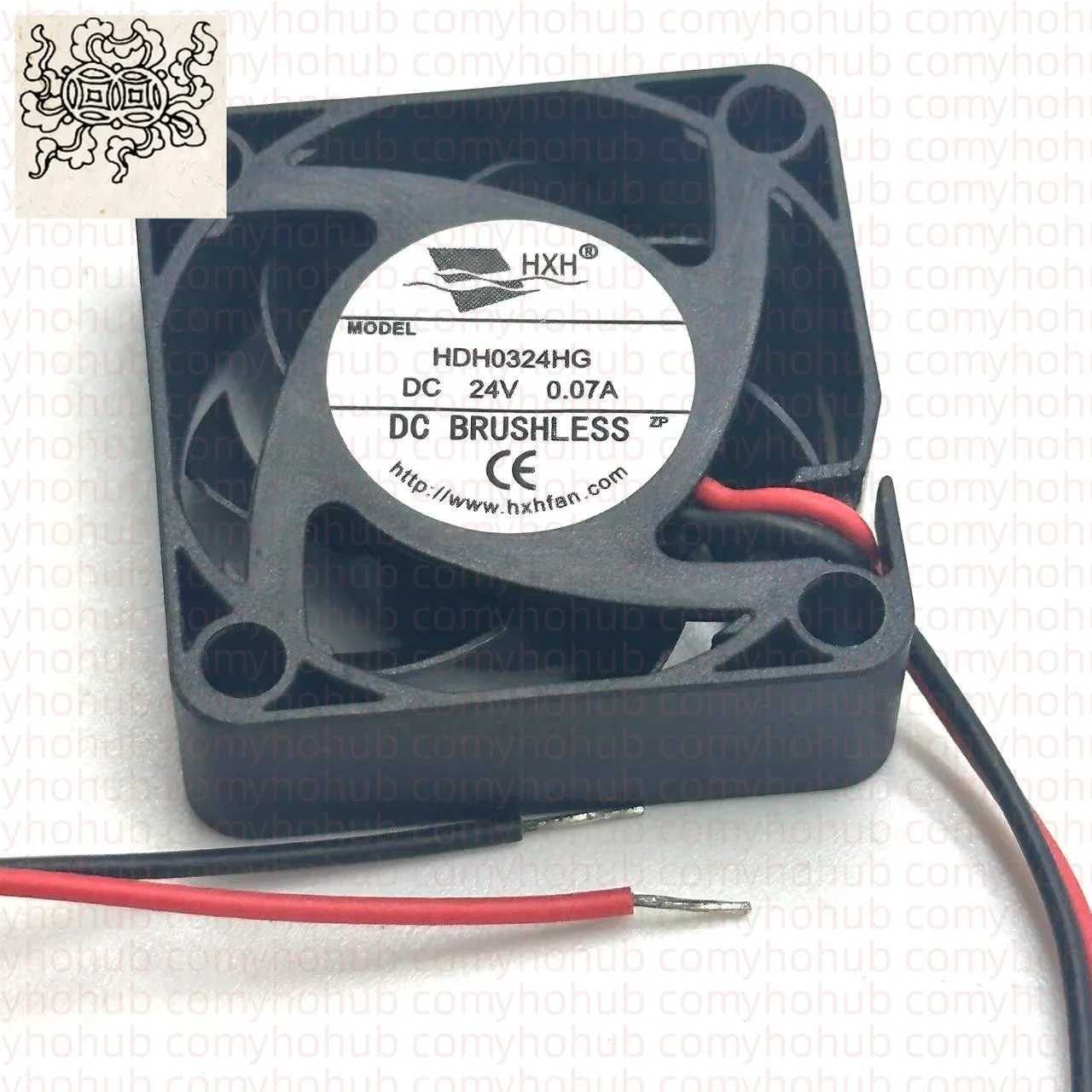 

Ltsf For HXH HDH0324HG DC 24V 0.07A 30x30x10mm 2-Wire Server Cooling Fan