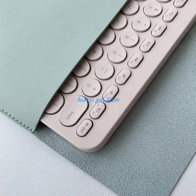 C7AB Keyboard Case for K380 Keyboard Leathers Protective Keyboard Protector Bag Portable Wearable Dustproof Shockproof Case