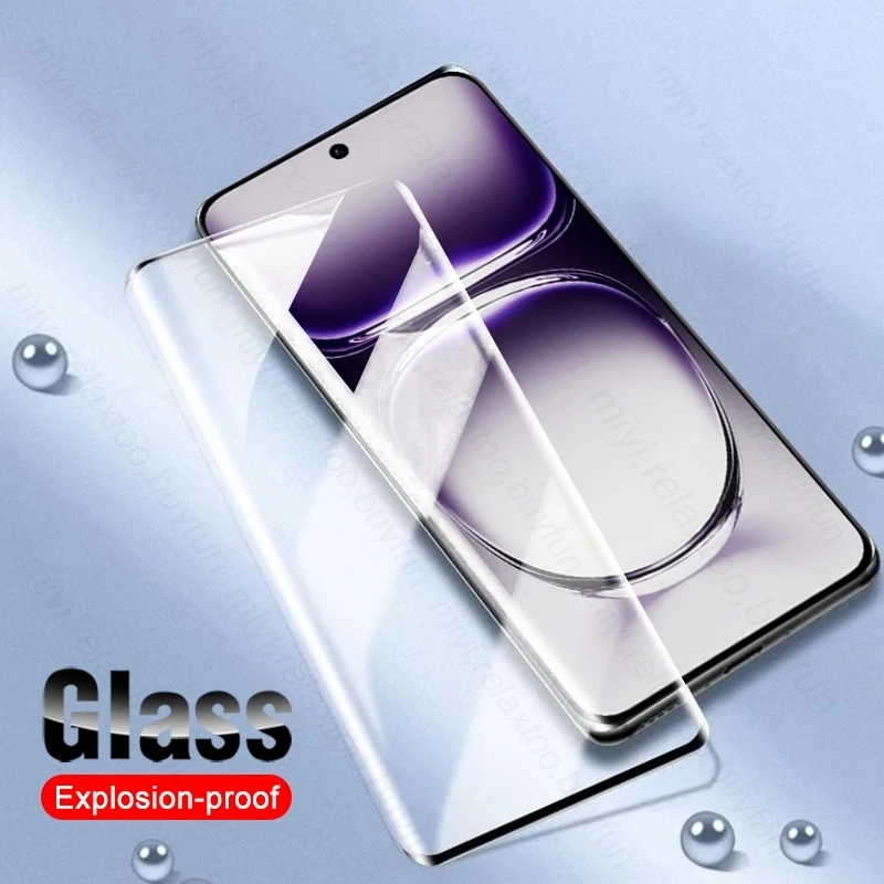 Tempered Glass For Oppo Reno12 Pro 5G Full Cover Screen Protector Explosion-Proof HD Film Orro Opo Reno 12 Pro 12Pro Reno12Pro