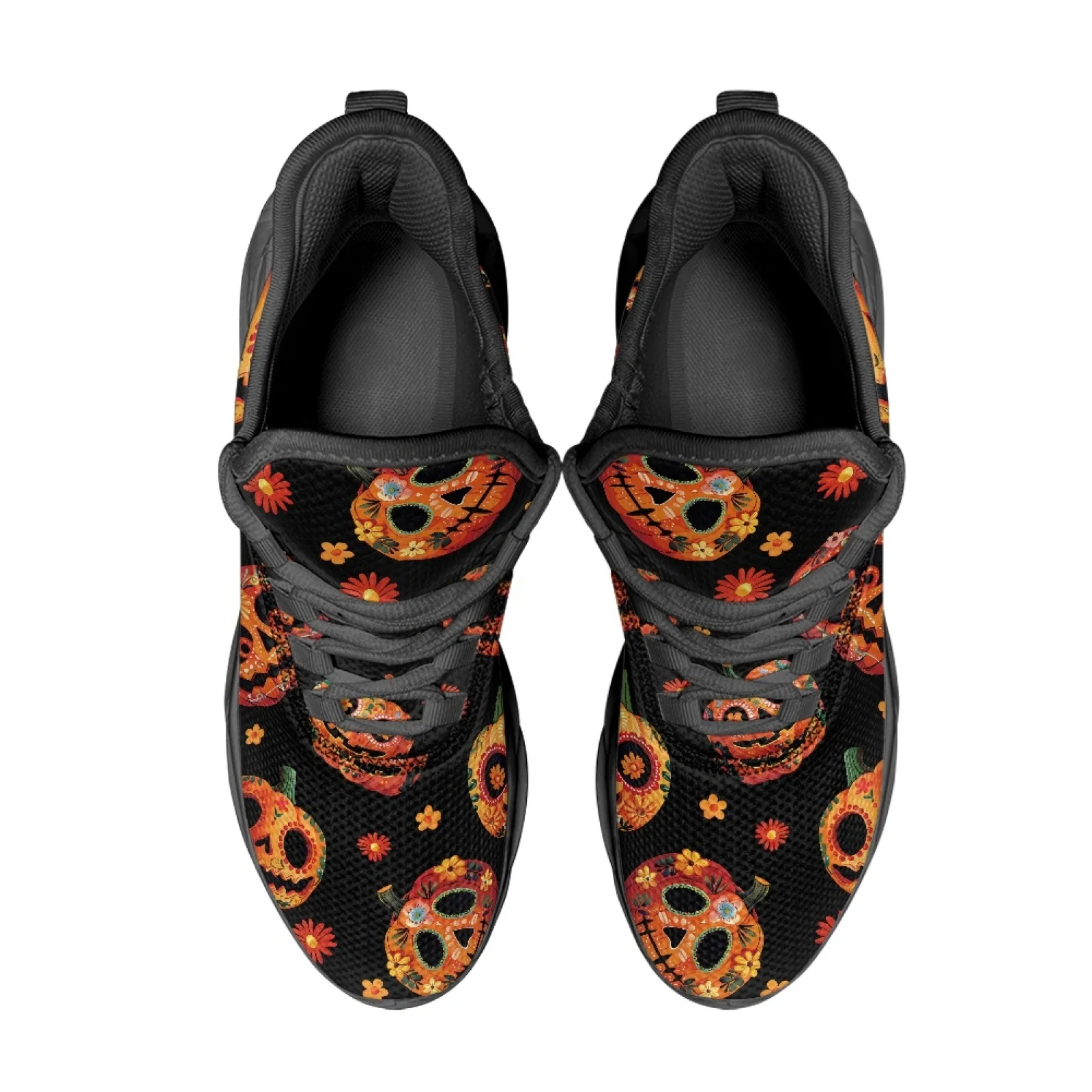 PENSTROLL PENSTROLL Skull Flower Casual Athletic Shoes Men's Running Shoes for Sport New Arrival Fall Fashion Girls