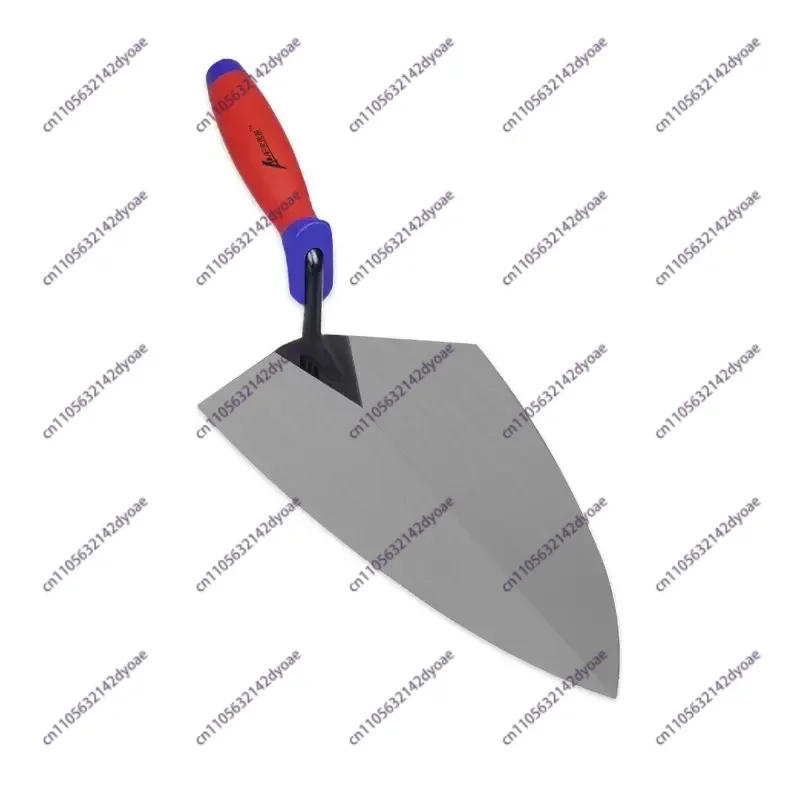 5/6/10/11/12 Inch Putty Knife Brick Trowel Laying Carbon Steel Blade Pointing Plaster Tool Carbon Steel