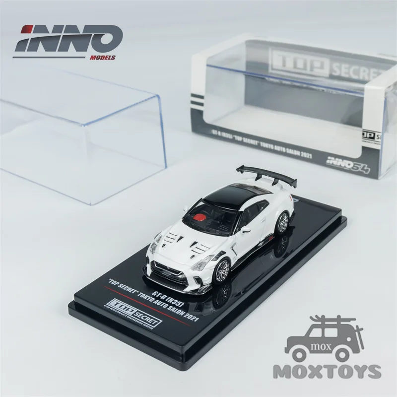 

INNO 1:64 GT-R (R35) TOP SECRET Tokyo Auto Salon2021 Diecast Model Car