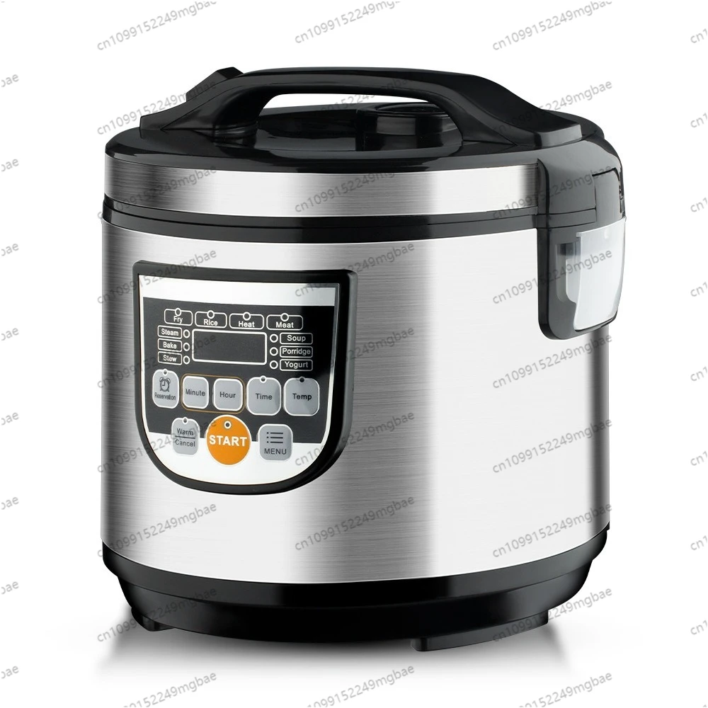 English Smart Rice Cooker Foreign Trade 5L Smart Multifunctional Rice Cooker Large Capacity Cooking Pot