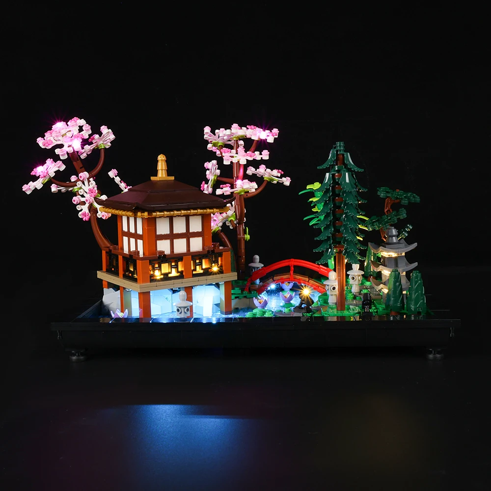 No Model LED Lights For Icons 10315 Tranquil Garden