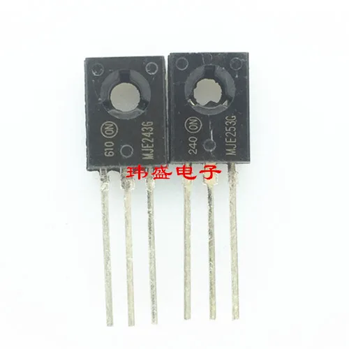 10PCS 4 a 100 v MJE243G JE243G JE253G bipolar transistor MJE253G 2.2 yuan a pair in stock 100% new and original