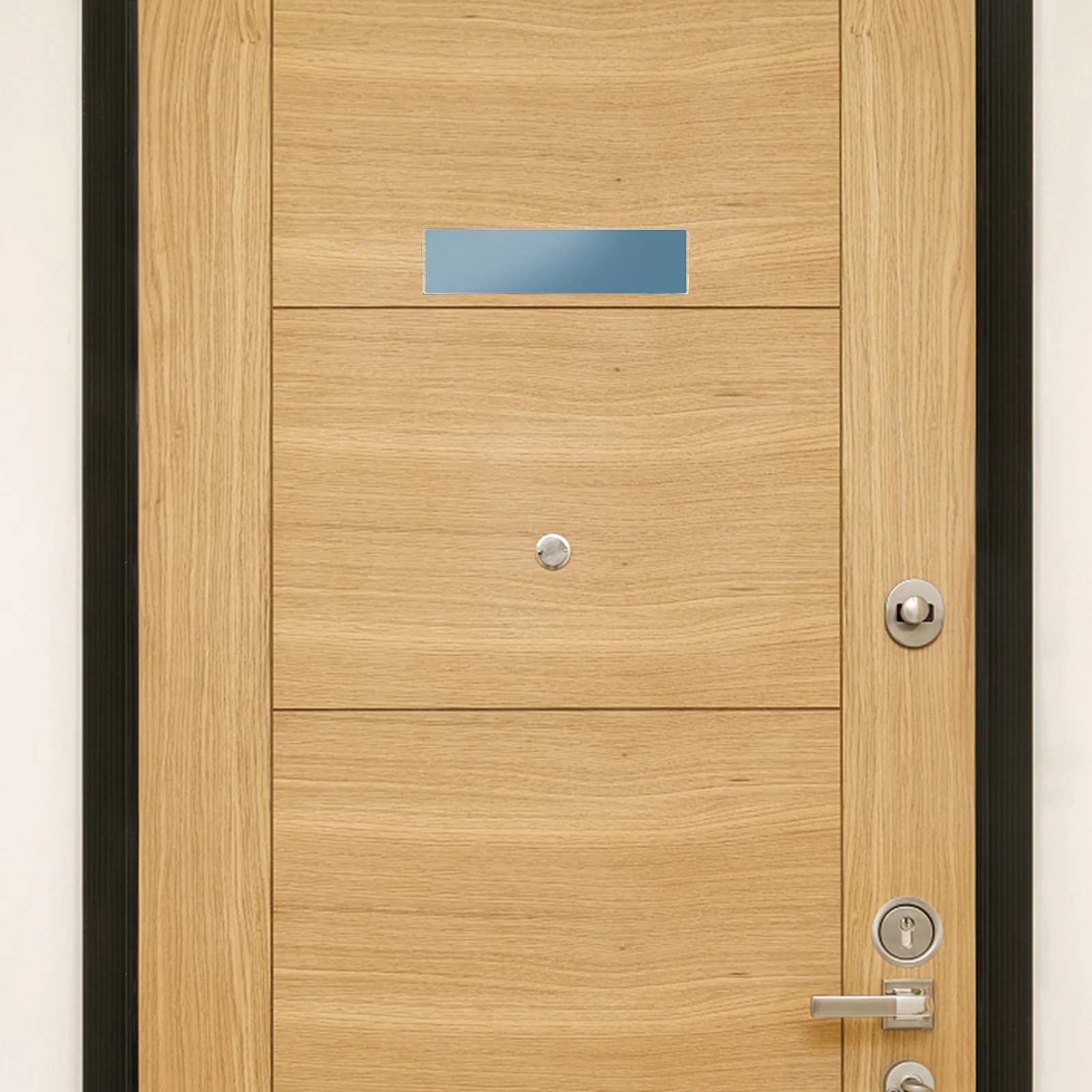 

6Pcs Clear Acrylic Nameplate Frame Holder for Office Wall Signage Name Tag Display Shelf Label Organizer Bracket