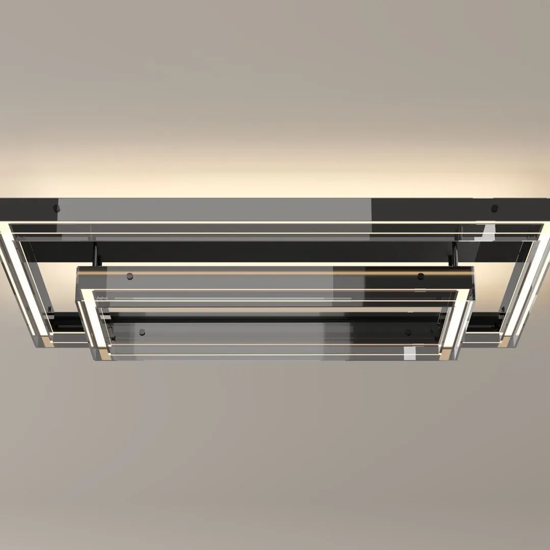 Light and shadow living room ceiling lamp Modern hall master bedroom lamp