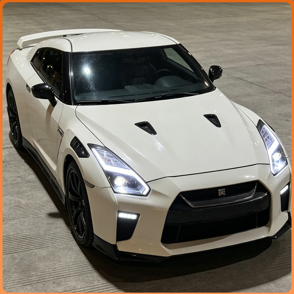 

Upgrade High Quality LED Auto Headlight Assembly Plug And Play Lens Tools Accessories For Nissan GTR R35 2007-2014 Car Head Lamp