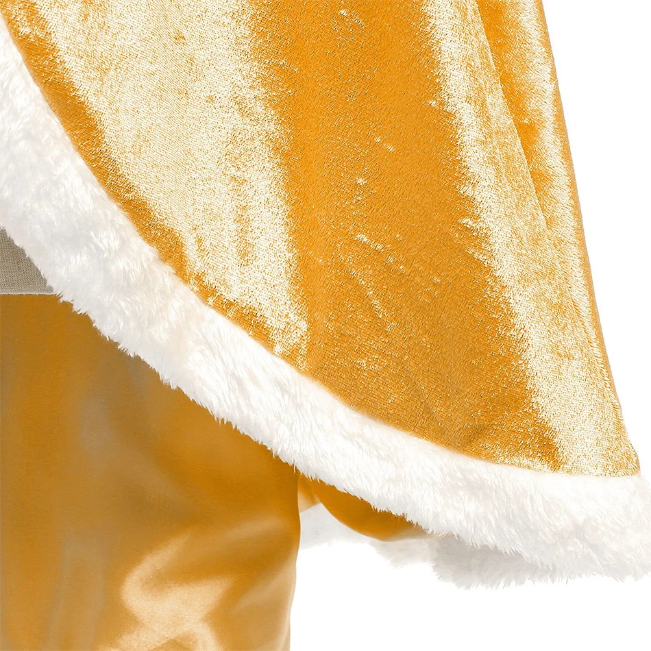 Prinzessin süßer fester Umhang mit Kapuze für Mädchen und Kinder, Winterumhang, Weihnachten, Geburtstag, Halloween, Karneval, Party, Kostüm, Cosplay-Zubehör – Detail 26
