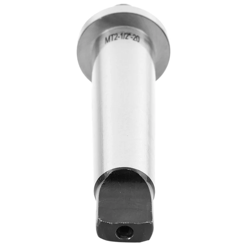 Mandrin de perceuse fileté, cône Morse trempé, adaptateur Mt2, tige de 2Mt à 1/2 po-20
