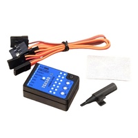 GZ580 V5 3-Axis Flybarless Gyro USB Programmable 4.5-10V FBL System Stabilizer Align T-Rex 250 450 500 600 700 800 RC Helicopter