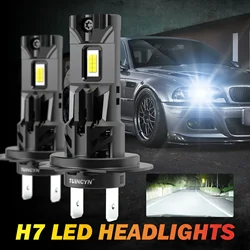 2pcs High Power H7 Led Headlight Canbus No Error H18 Car Bulb 6000K White Light Moto Diode Lamp 12v 55w For Audi A3 8P 2003~2012
