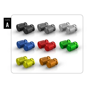 Motocicleta Padrão Válvula Cap Set, Pneu Caps para Kawasaki Ninja ZX 10R ZX10R 8 principais vendas ponteira kawasaki zx10r - №1