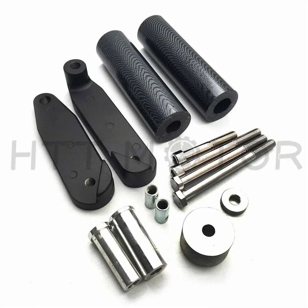Motorcycle Parts No Cut Frame Slider for Kawasaki 2008-2013 Ninja 250 250R EX250 Carbon