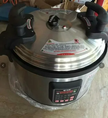 معدات المطبخ التجارية الكهربائية 304 طنجرة الضغط الفولاذ المقاوم للصدأ #5