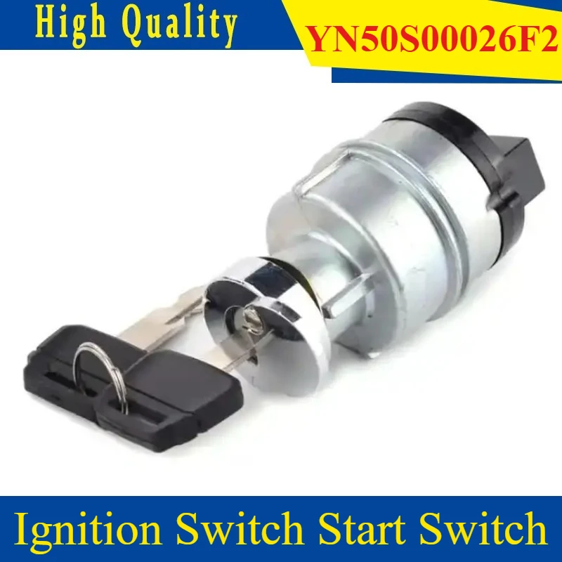 Ignition Switch Start Switch YN50S00026F2 YN50S00026F3 YN50S00026F1 For Kobelco SK200-8 SK210-8 SK350-8 Excavator